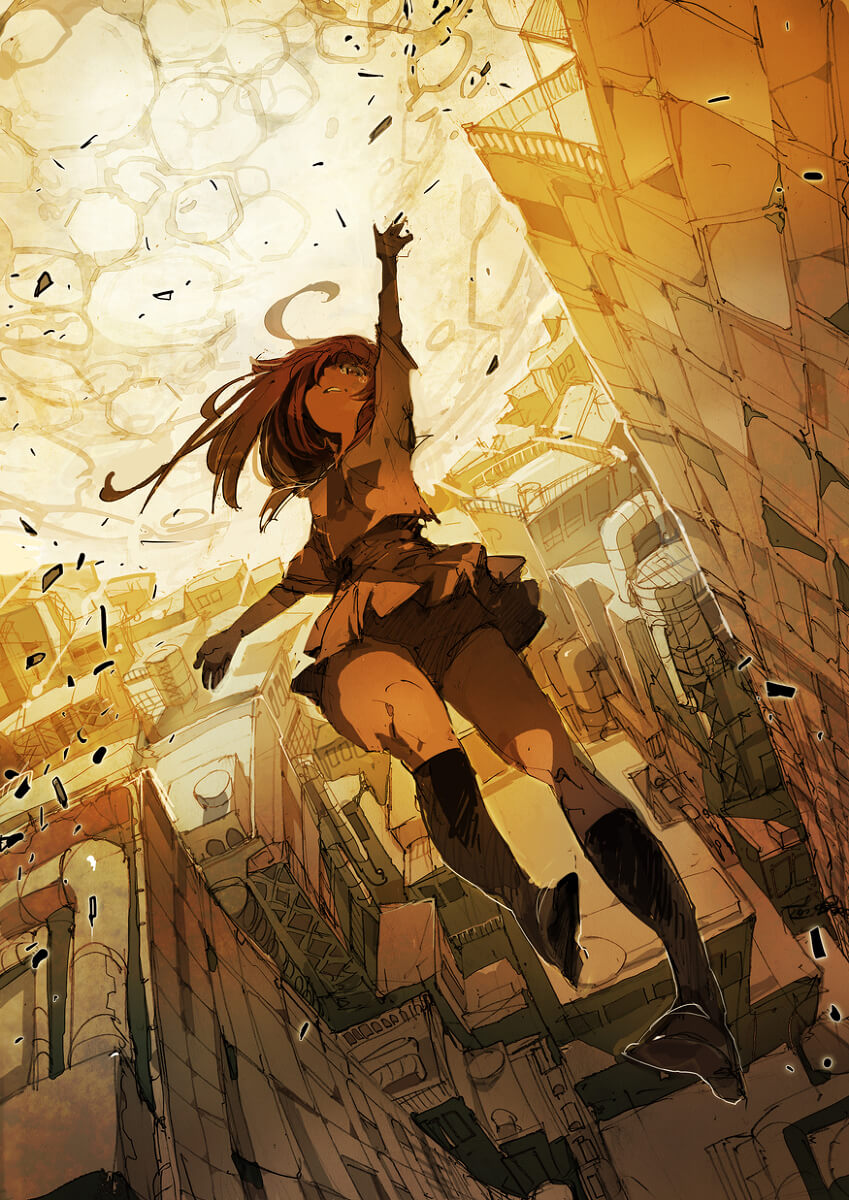 特に印象深い『さよなら世界』のイラスト
