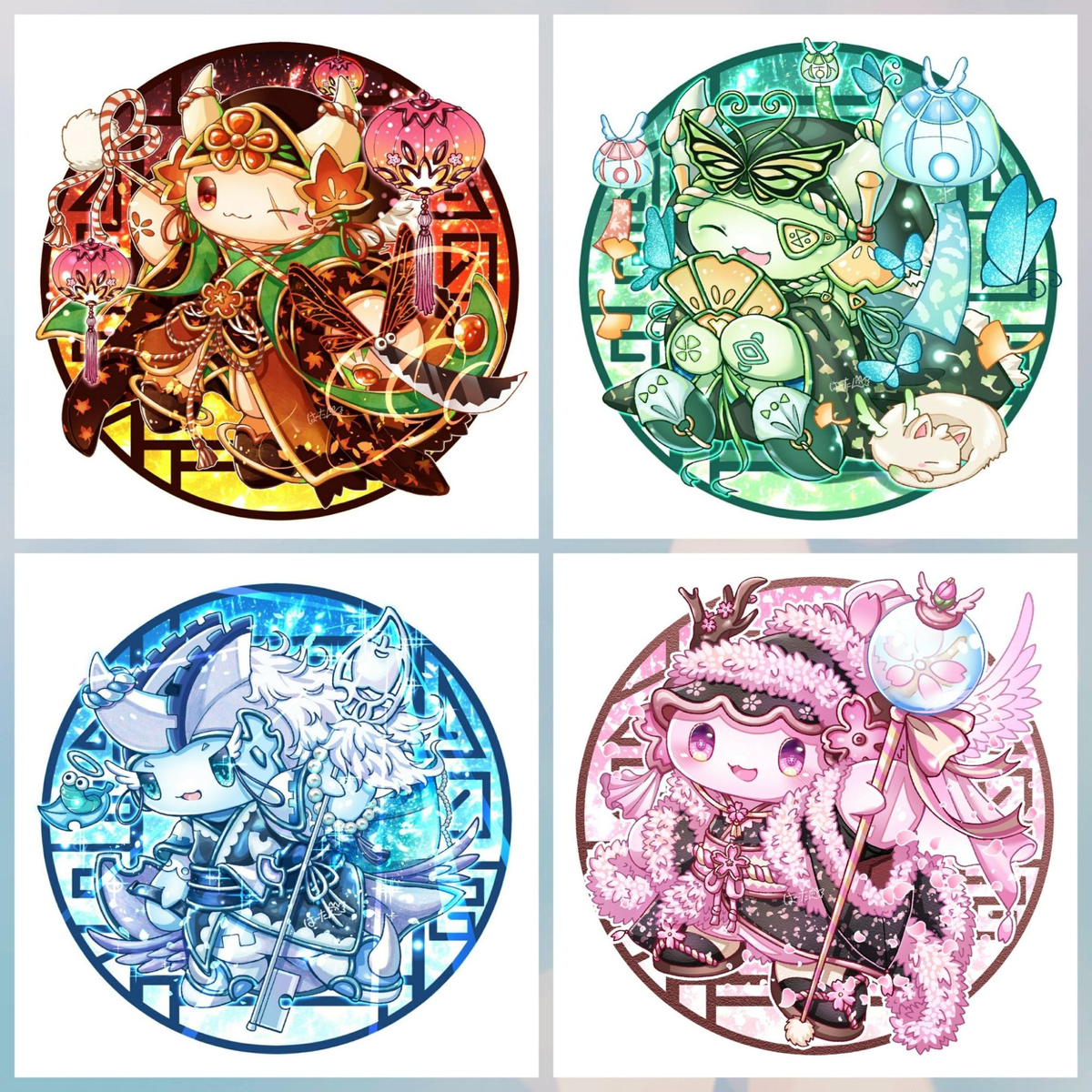 『個展　ふんわり妖精展』