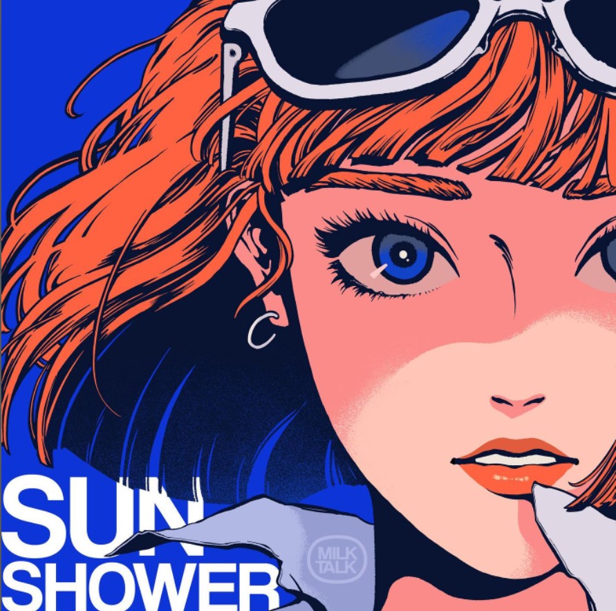 『SUN SHOWER（ジャケットイラスト）』
